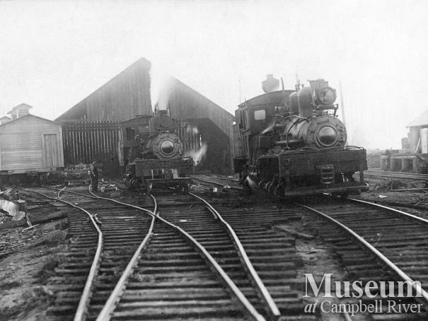 International Timber Co. locomotives at Camp 2