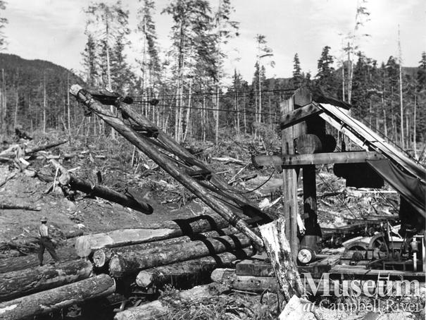 Canadian Forest Products Ltd. Camp at Woss