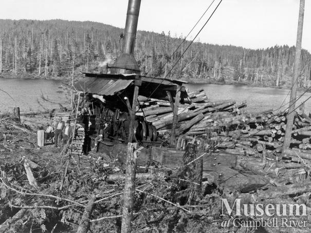 Elk River Timber Co. steam donkey