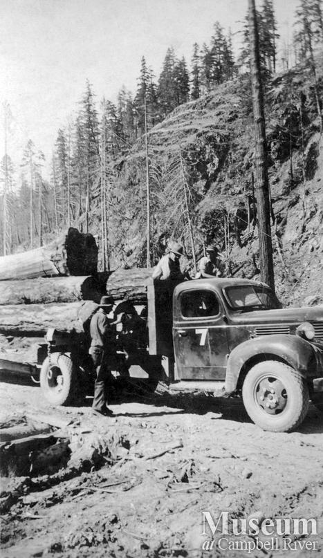 T.J. Brown Logging Co. near Campbell River