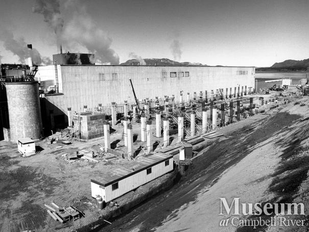 Expansion at the Elk Falls Mill Campbell River