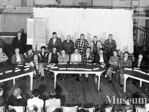 Accident Prevention Committee Meeting at Woss Camp