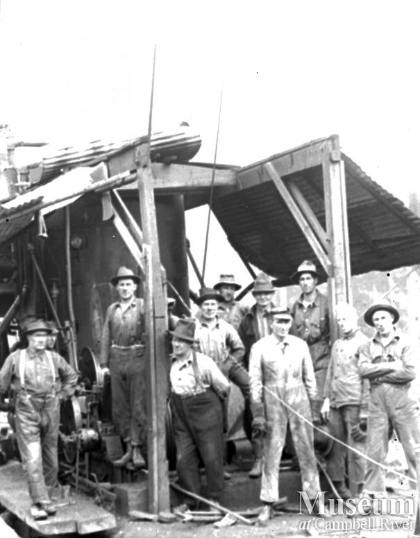 Logging at Elk Bay